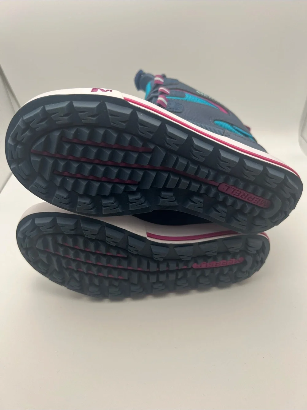 Merrell Snow Bank 3.0 Kids 12 Waterproof Snow Boots Blue Teal Pink